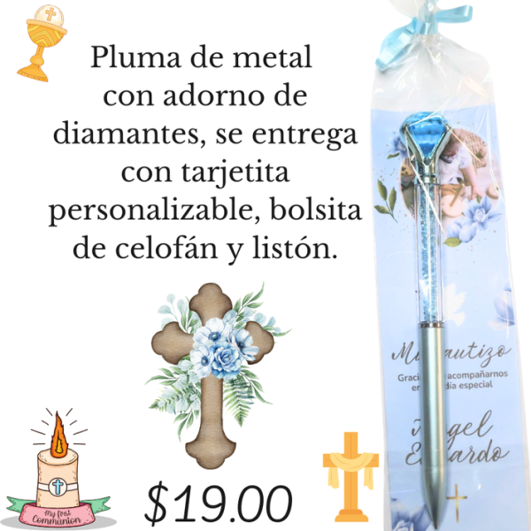 Pluma de metal