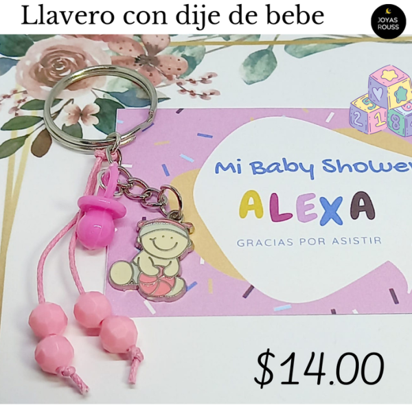 Llavero con dije