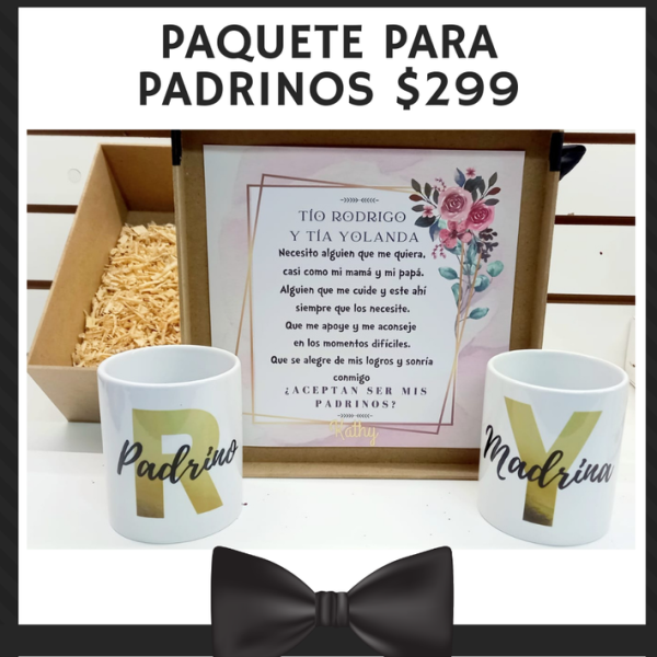 Paquete para padrinos 1