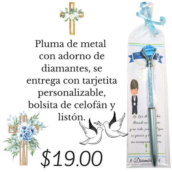 Pluma de metal
