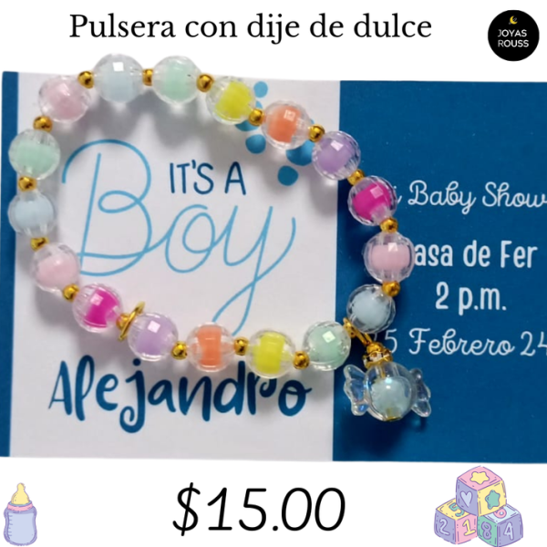 Pulsera con dije