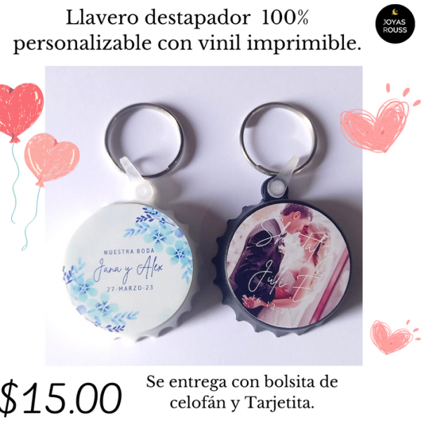 Llavero destapador