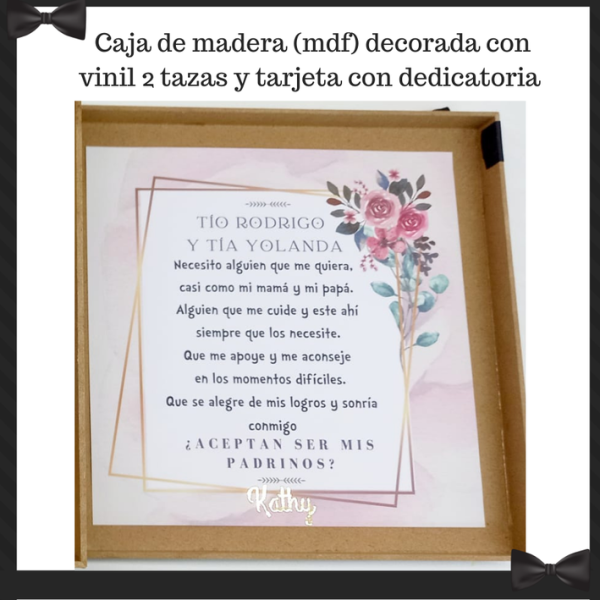 Paquete para padrinos 2