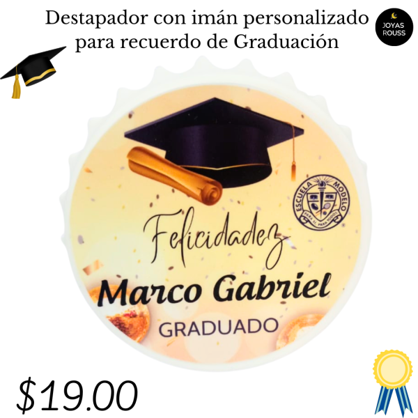 Destapador con imán