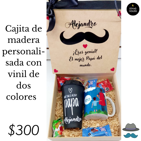 Cajita de madera personalizada