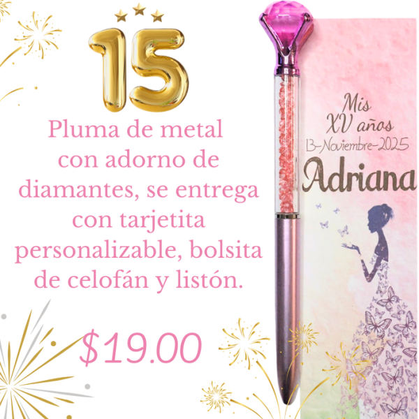 Pluma de metal