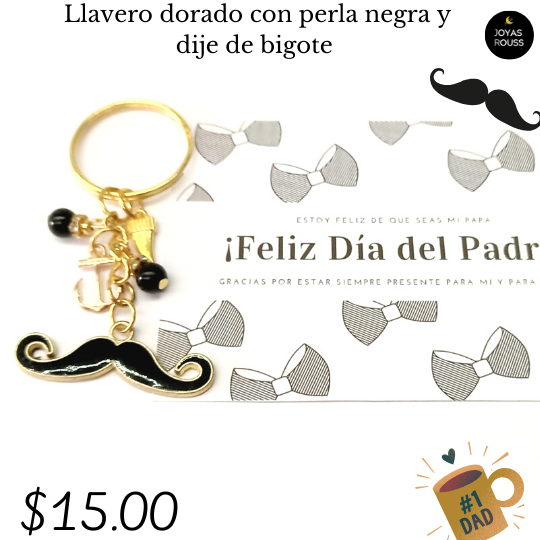 Llavero dorado